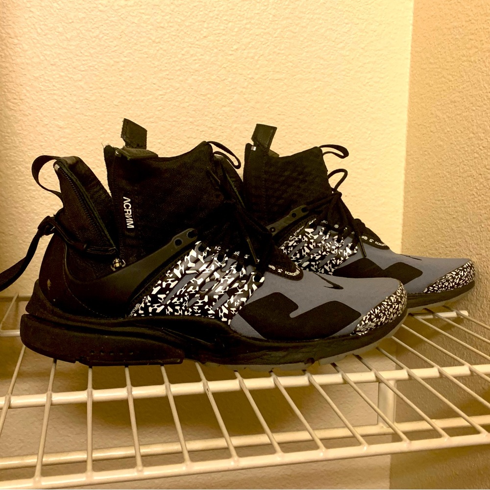 Nike Presto X acronym mid cool grey size 9